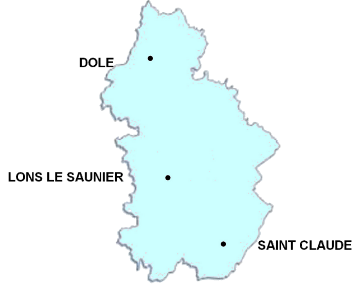 Carte jura
